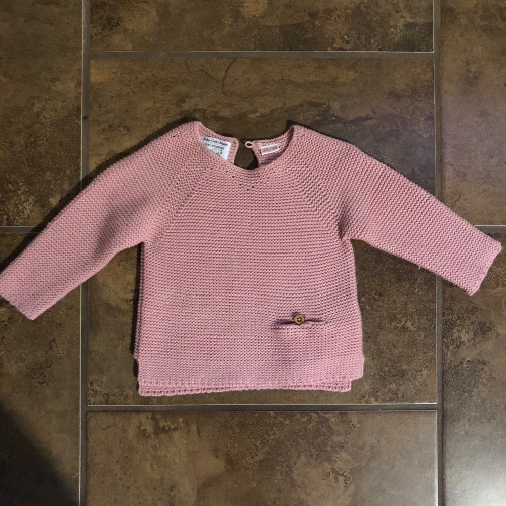 Pink Zara Sweater/shirt